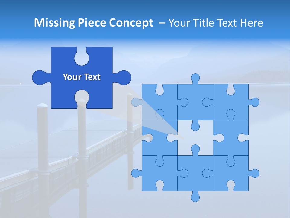 Down Success Growth PowerPoint Template