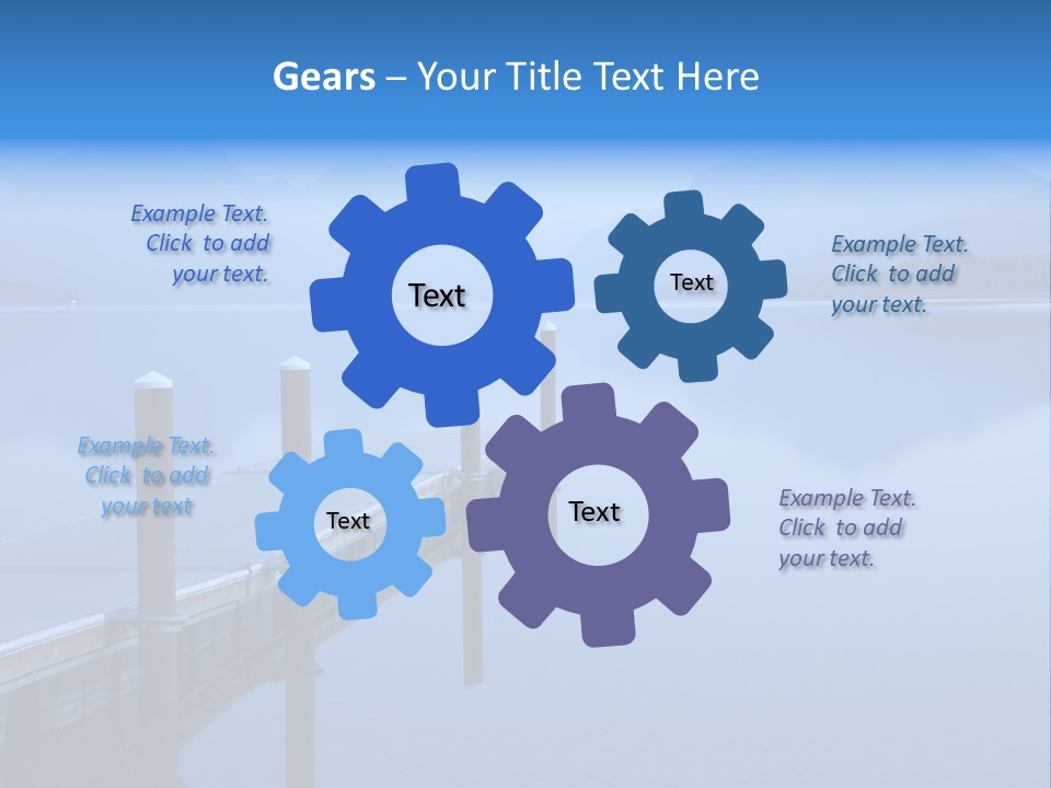 Down Success Growth PowerPoint Template