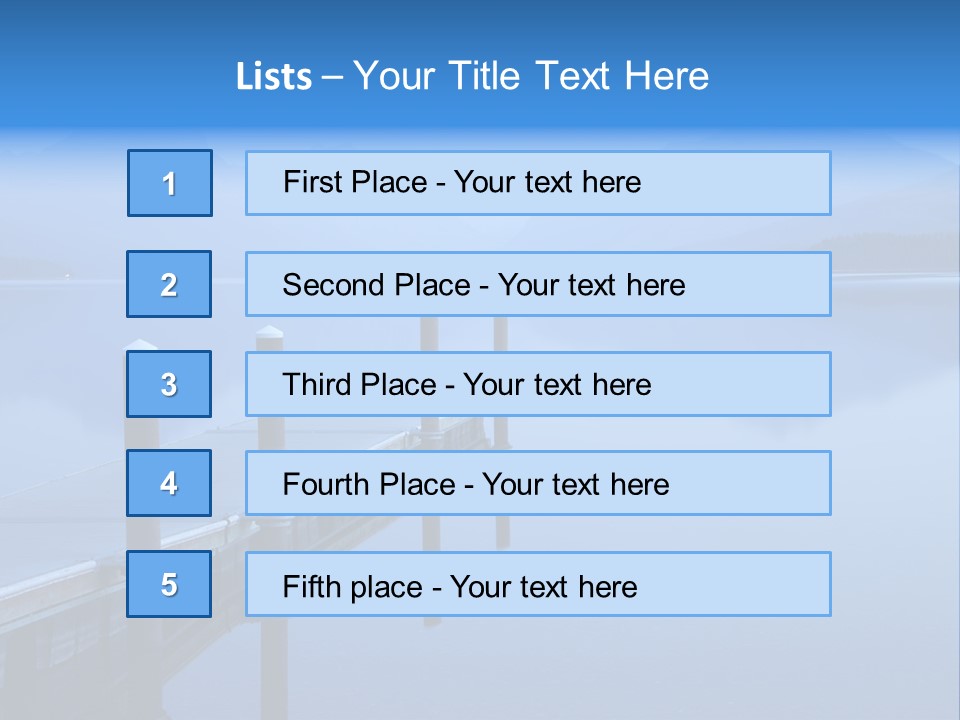 Down Success Growth PowerPoint Template