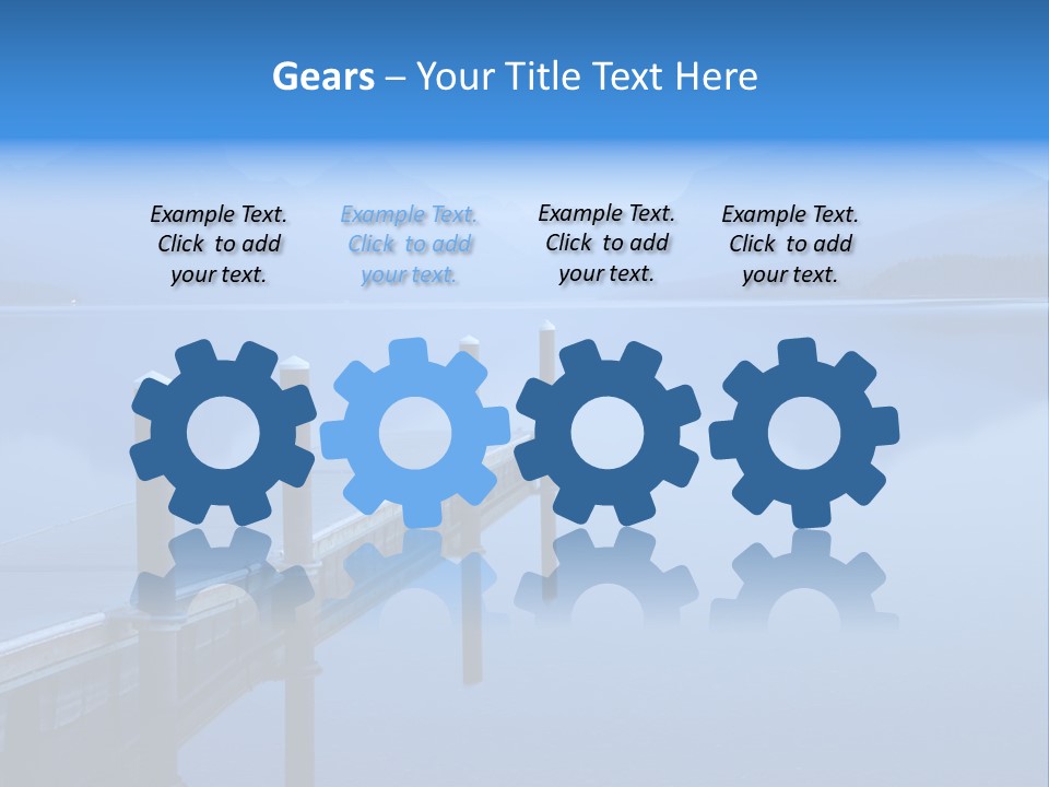 Down Success Growth PowerPoint Template