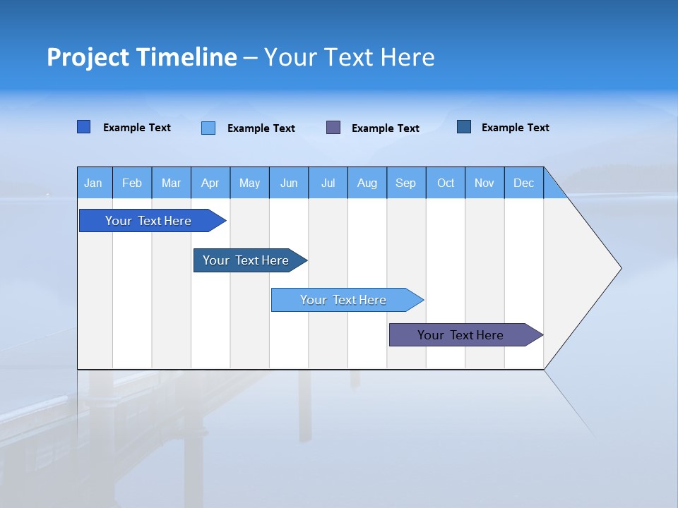 Down Success Growth PowerPoint Template