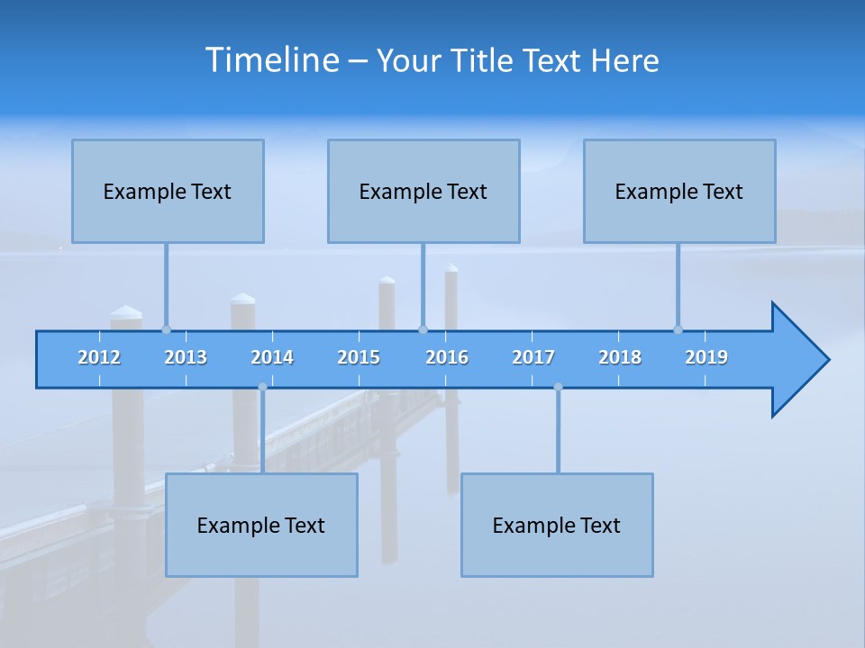 Down Success Growth PowerPoint Template