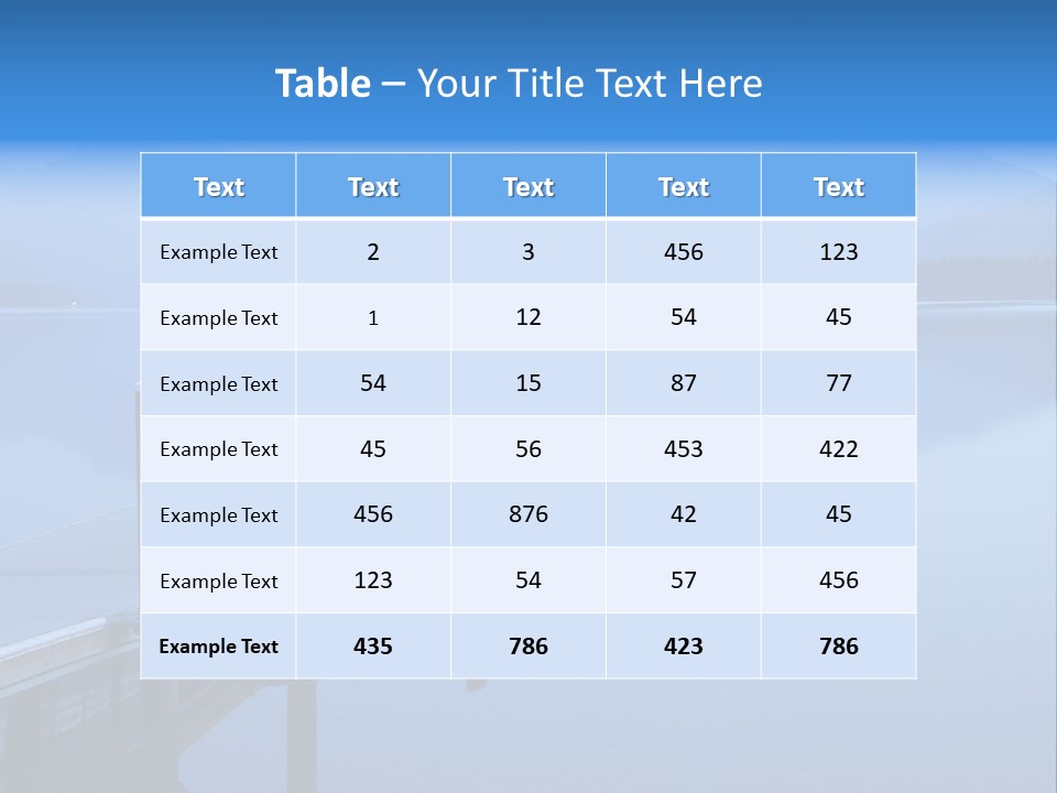 Down Success Growth PowerPoint Template