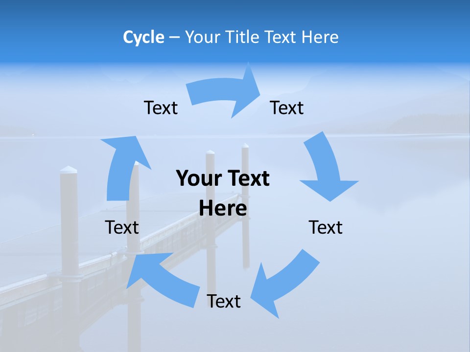 Down Success Growth PowerPoint Template