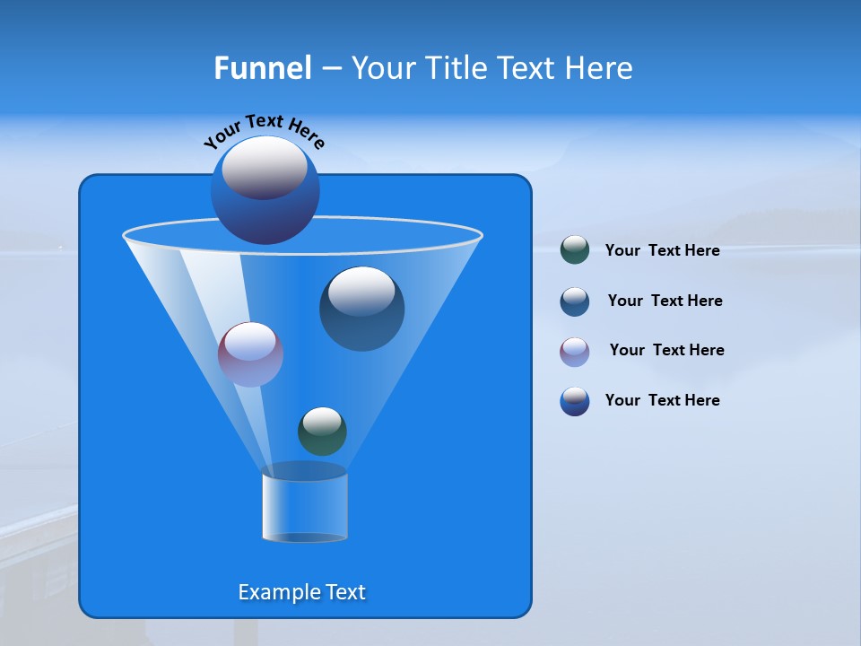 Down Success Growth PowerPoint Template