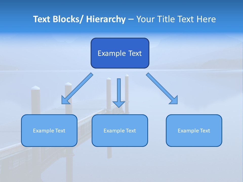 Down Success Growth PowerPoint Template