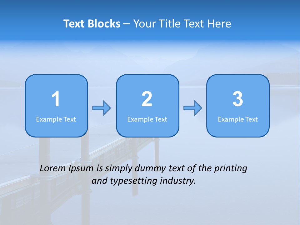 Down Success Growth PowerPoint Template