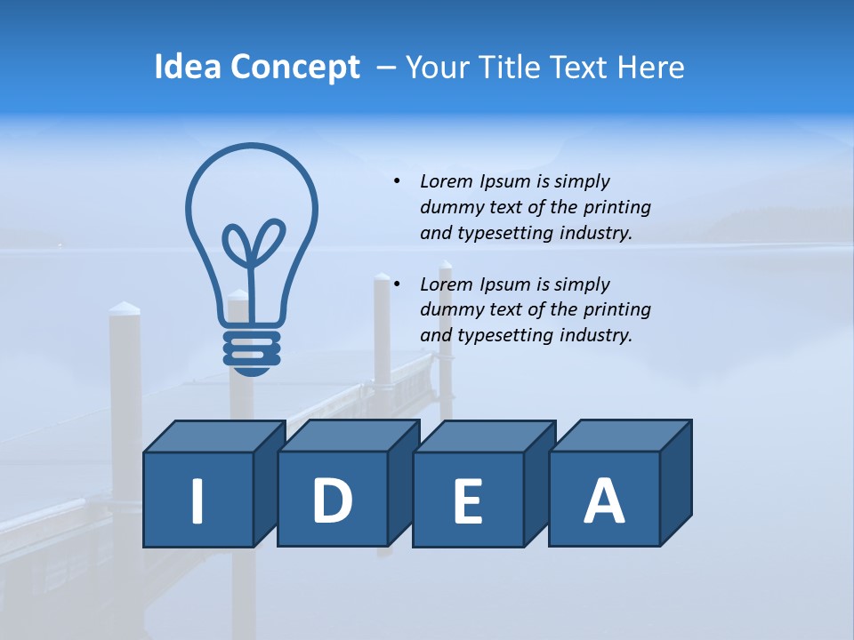 Down Success Growth PowerPoint Template