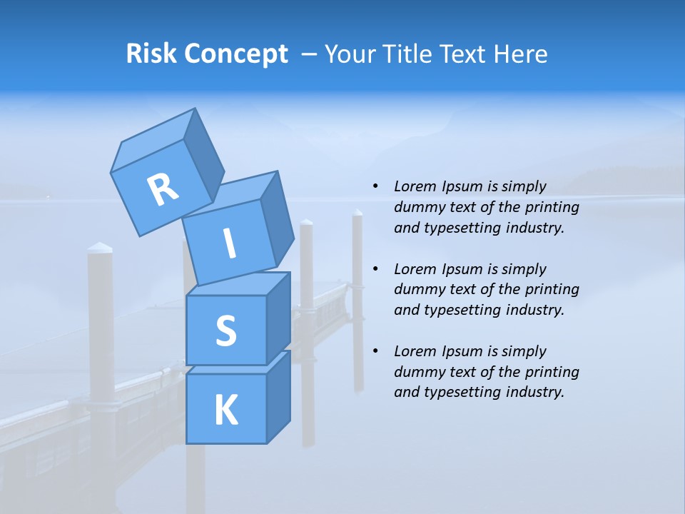 Down Success Growth PowerPoint Template