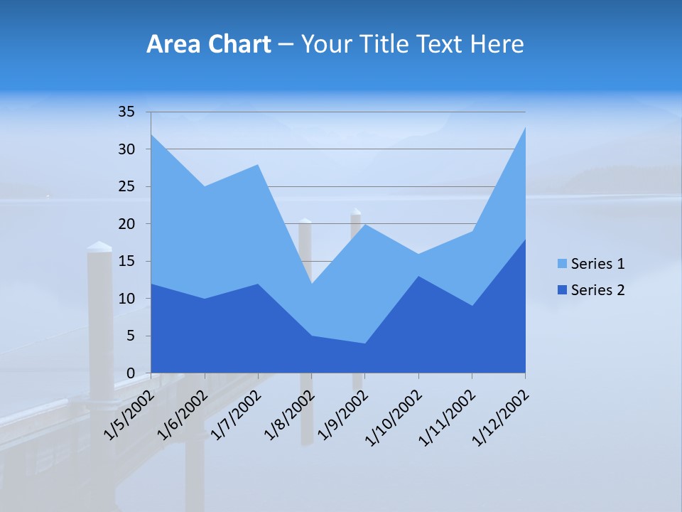 Down Success Growth PowerPoint Template