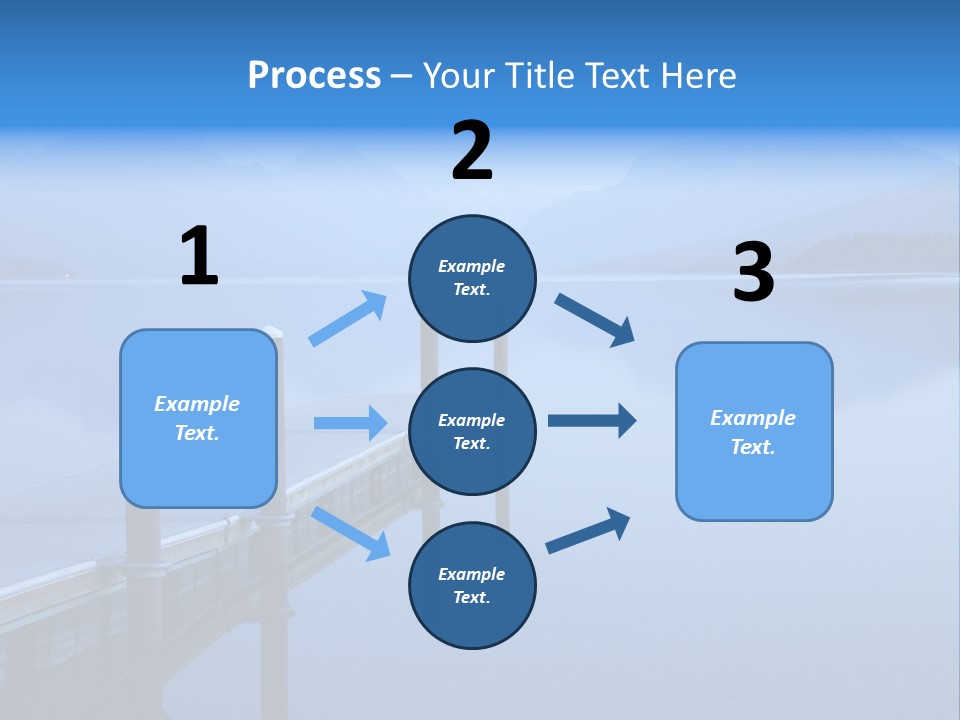 Down Success Growth PowerPoint Template