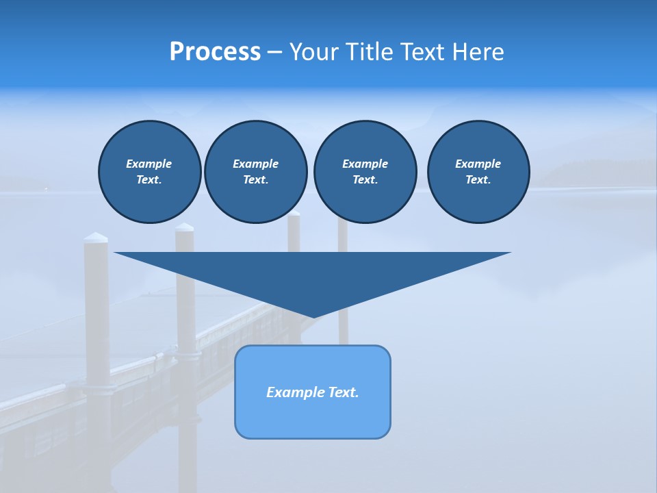 Down Success Growth PowerPoint Template