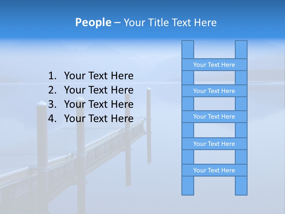 Down Success Growth PowerPoint Template
