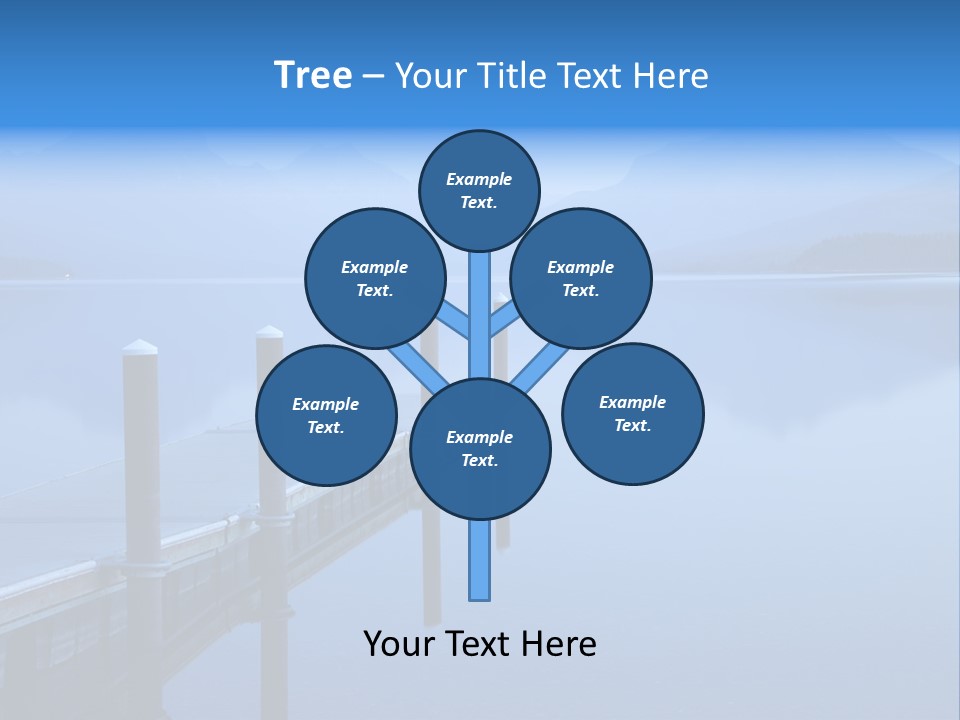 Down Success Growth PowerPoint Template