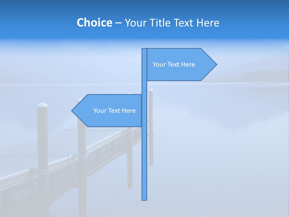 Down Success Growth PowerPoint Template
