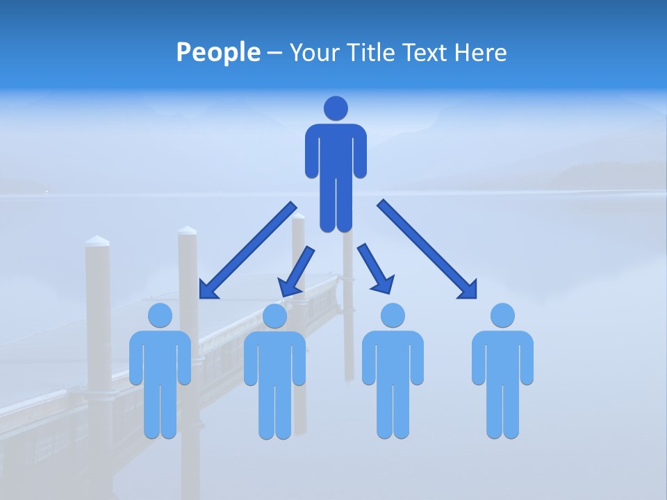 Down Success Growth PowerPoint Template