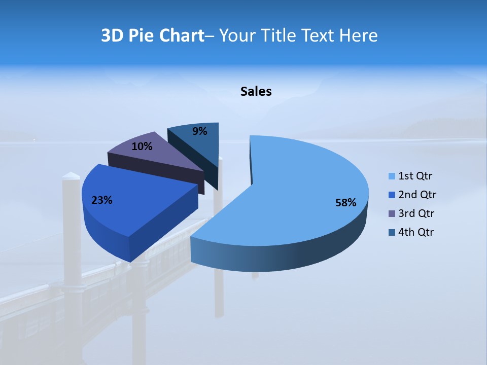 Down Success Growth PowerPoint Template