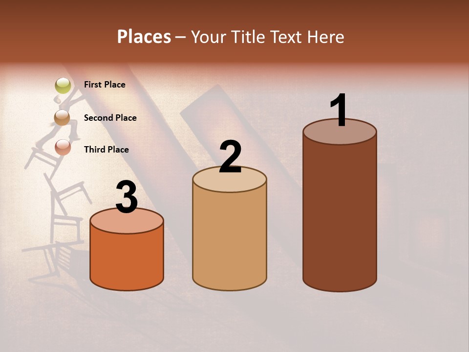 A Picture Of A Piece Of Art On A Wall PowerPoint Template