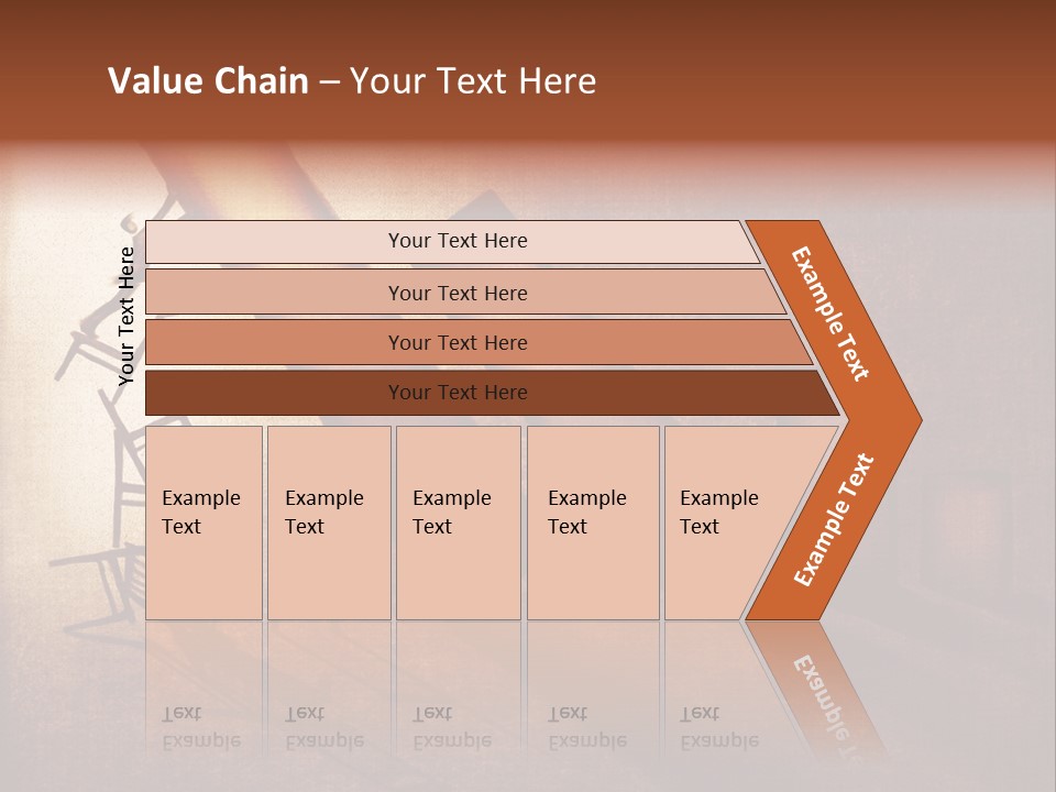 A Picture Of A Piece Of Art On A Wall PowerPoint Template