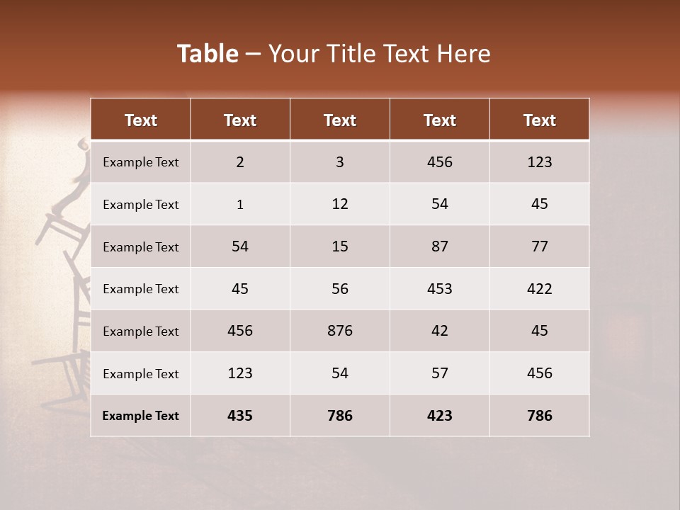 A Picture Of A Piece Of Art On A Wall PowerPoint Template