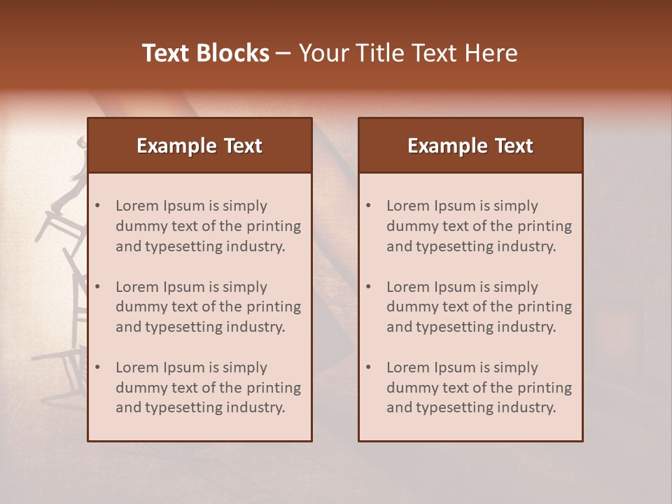 A Picture Of A Piece Of Art On A Wall PowerPoint Template