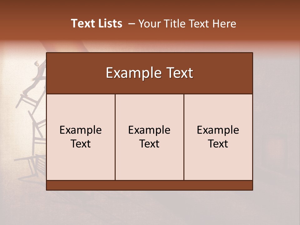 A Picture Of A Piece Of Art On A Wall PowerPoint Template