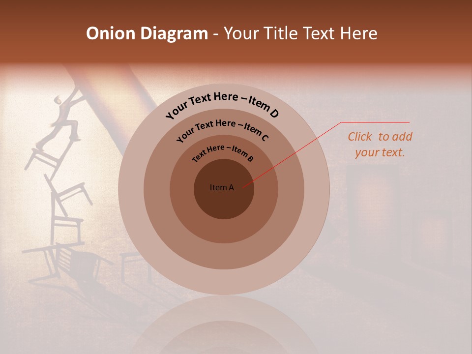 A Picture Of A Piece Of Art On A Wall PowerPoint Template