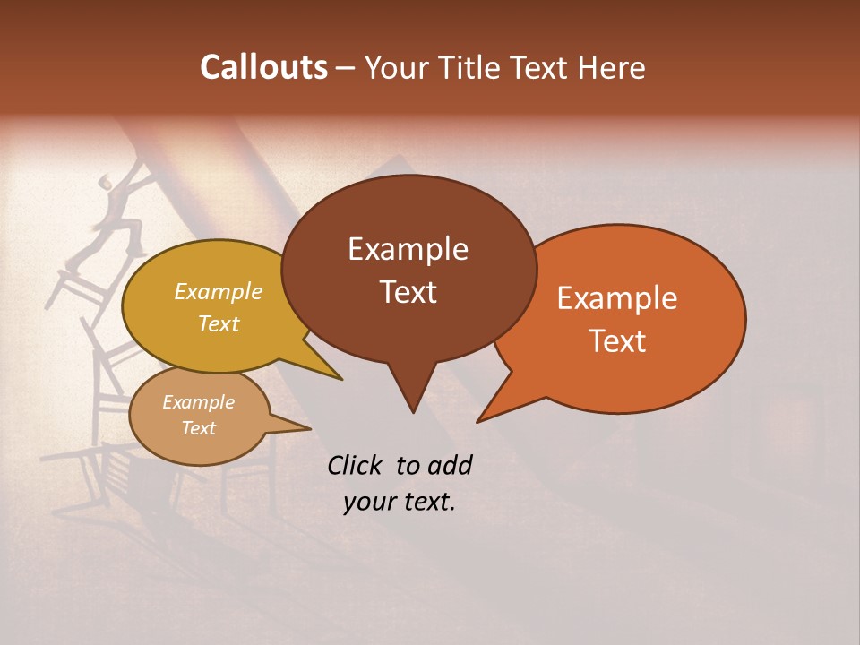 A Picture Of A Piece Of Art On A Wall PowerPoint Template