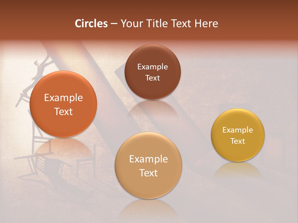 A Picture Of A Piece Of Art On A Wall PowerPoint Template