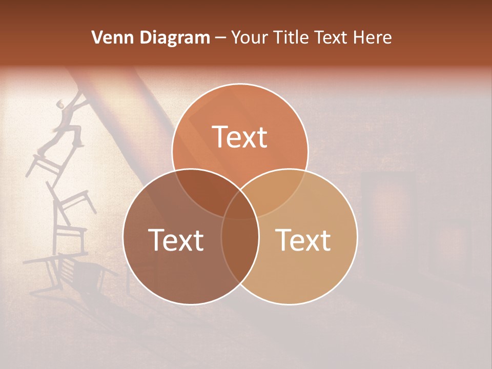 A Picture Of A Piece Of Art On A Wall PowerPoint Template