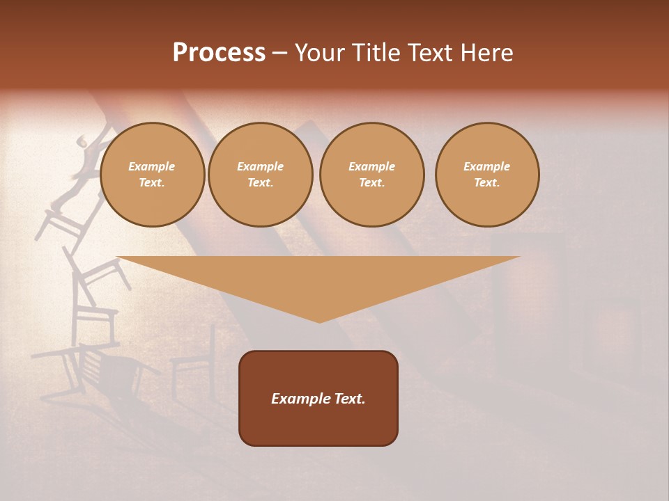 A Picture Of A Piece Of Art On A Wall PowerPoint Template