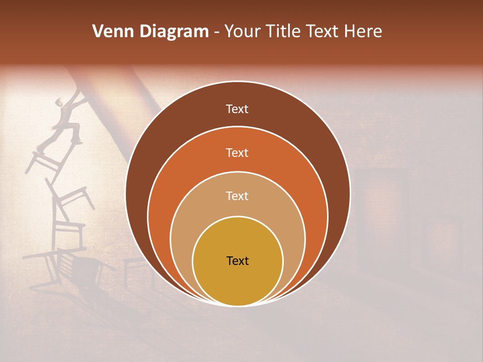 A Picture Of A Piece Of Art On A Wall PowerPoint Template