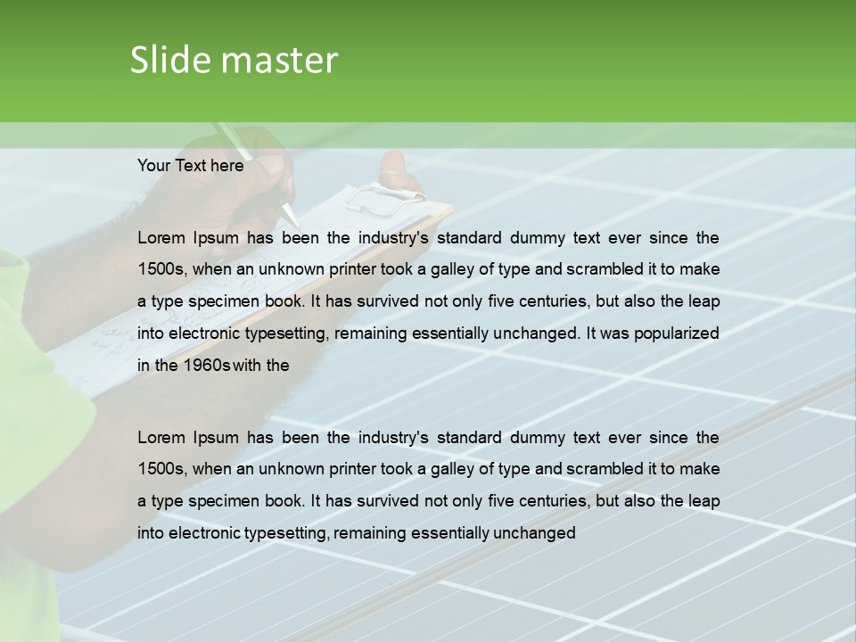 Outdoor Setup Safety PowerPoint Template