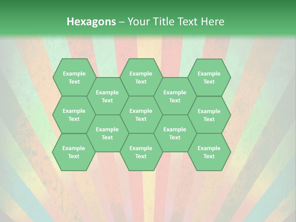 Effect Paper Sunbeam PowerPoint Template