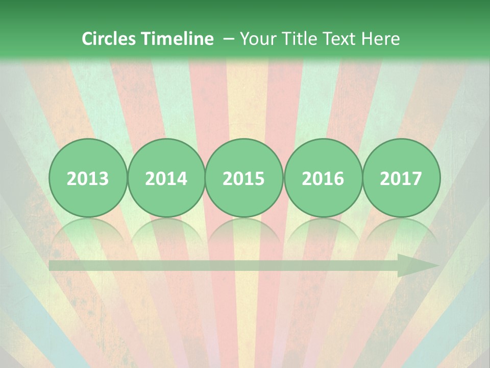 Effect Paper Sunbeam PowerPoint Template