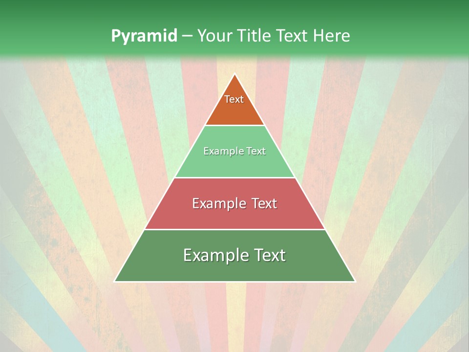 Effect Paper Sunbeam PowerPoint Template