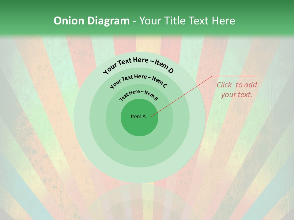 Effect Paper Sunbeam PowerPoint Template