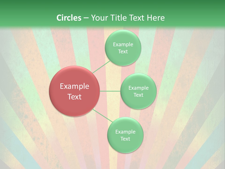 Effect Paper Sunbeam PowerPoint Template