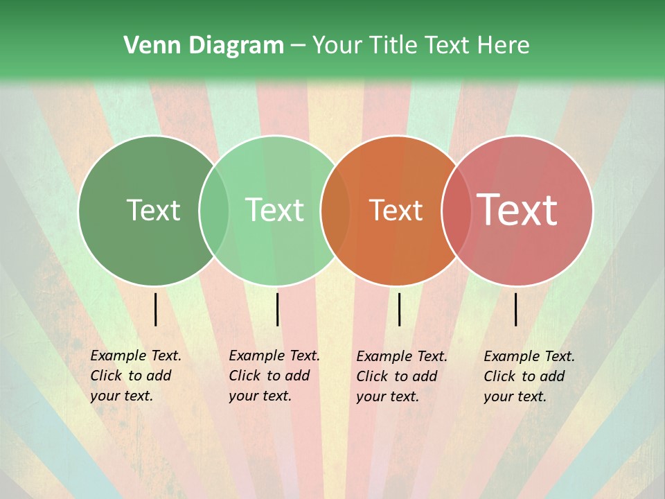 Effect Paper Sunbeam PowerPoint Template