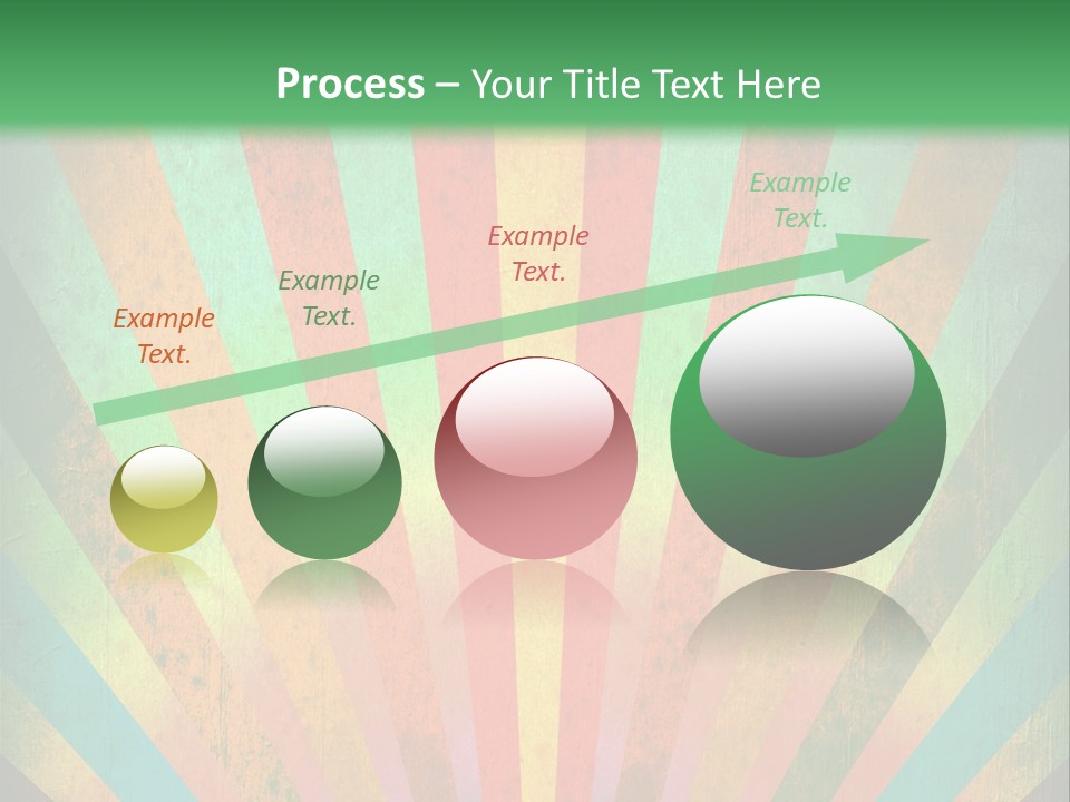 Effect Paper Sunbeam PowerPoint Template