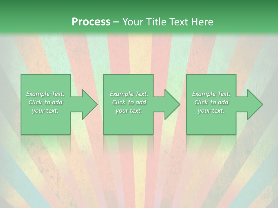 Effect Paper Sunbeam PowerPoint Template
