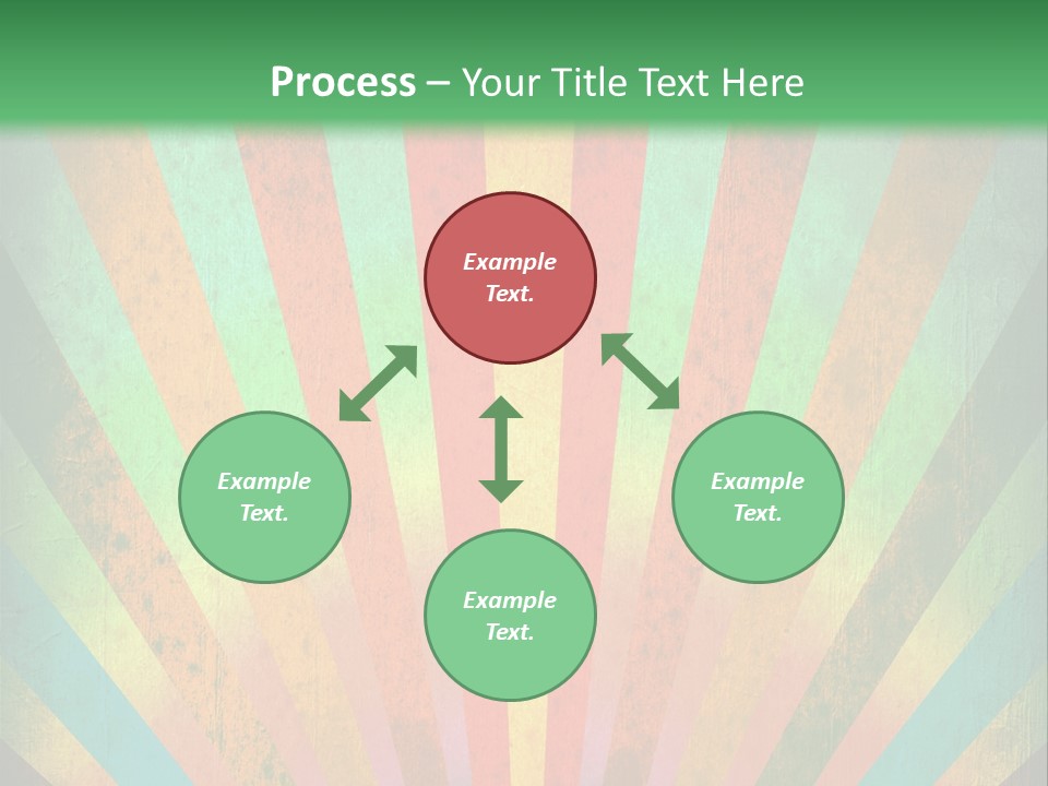 Effect Paper Sunbeam PowerPoint Template