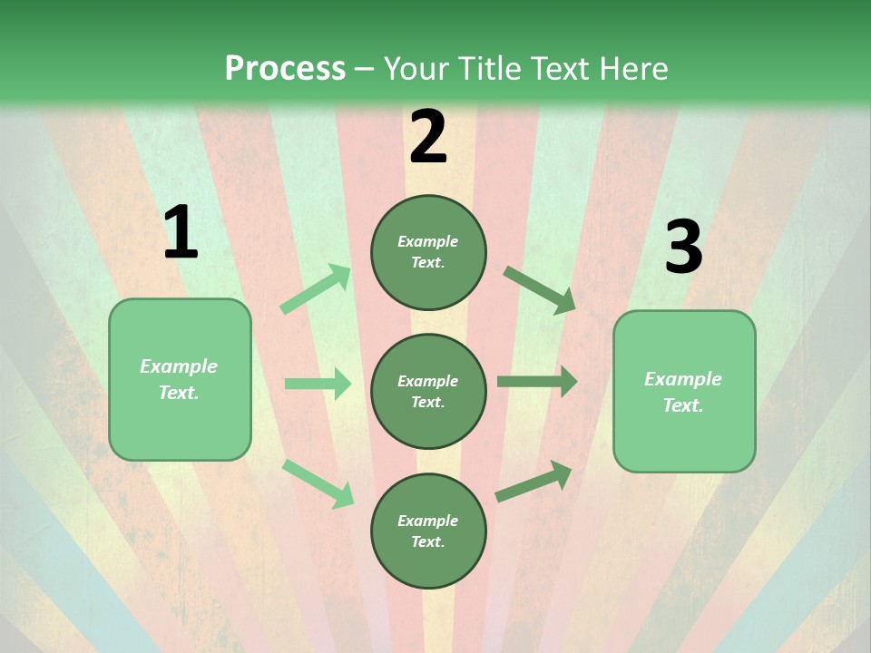 Effect Paper Sunbeam PowerPoint Template