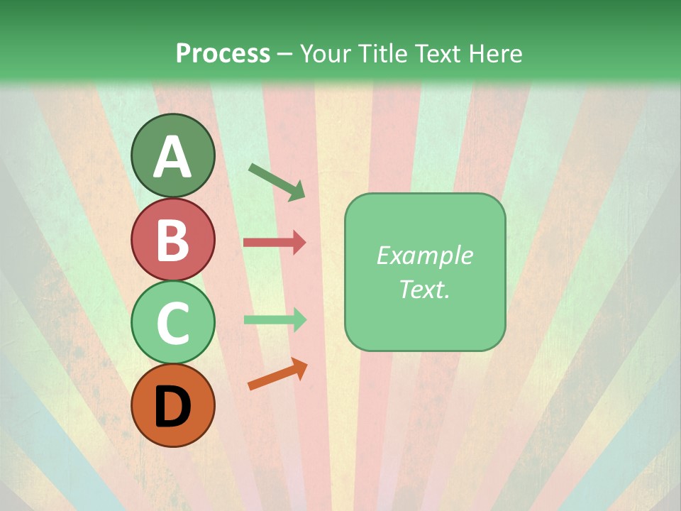 Effect Paper Sunbeam PowerPoint Template