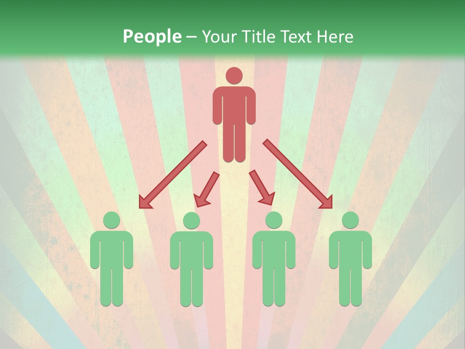 Effect Paper Sunbeam PowerPoint Template