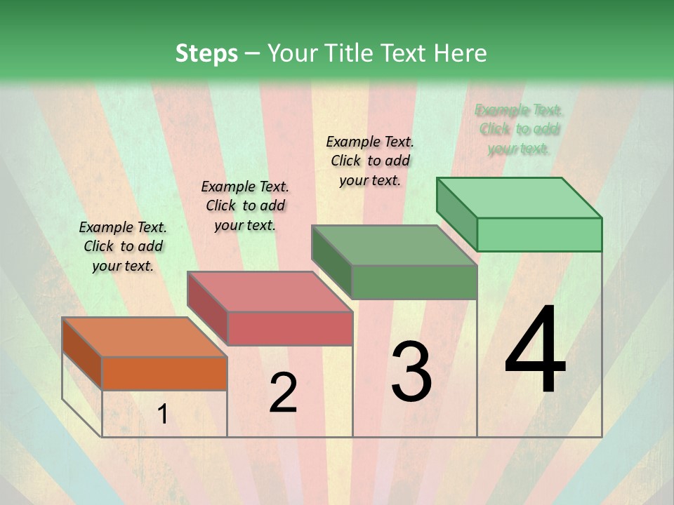 Effect Paper Sunbeam PowerPoint Template
