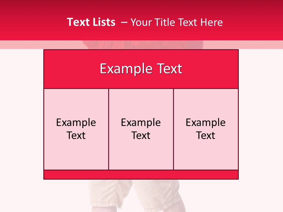 Male Guy Backpacker PowerPoint Template
