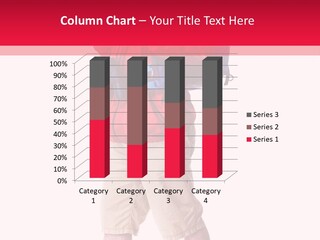 Male Guy Backpacker PowerPoint Template