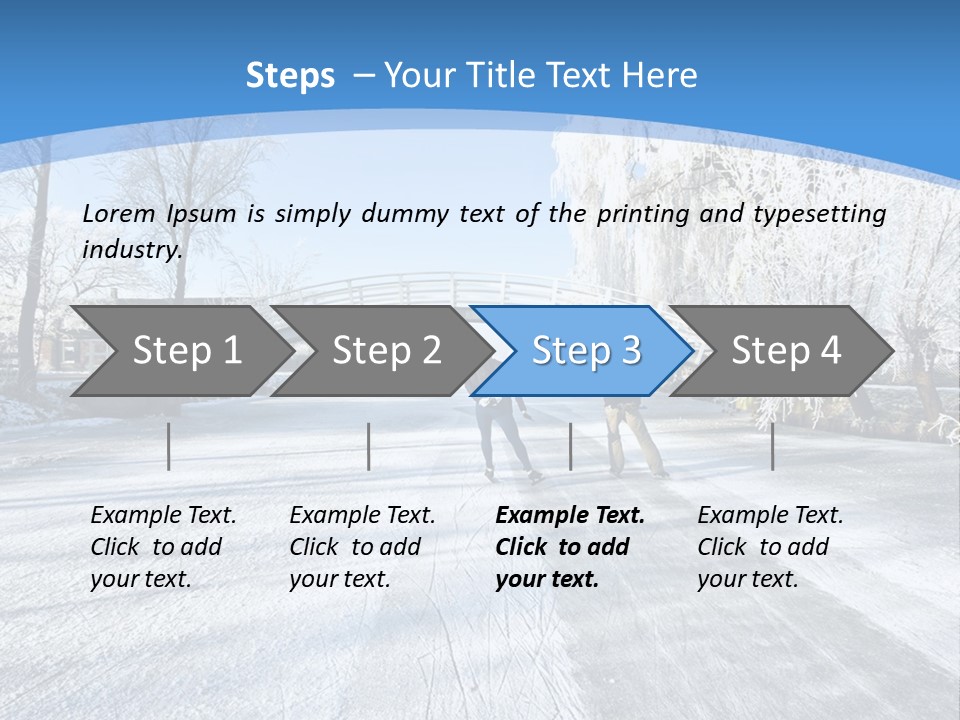 Sport Skater View PowerPoint Template