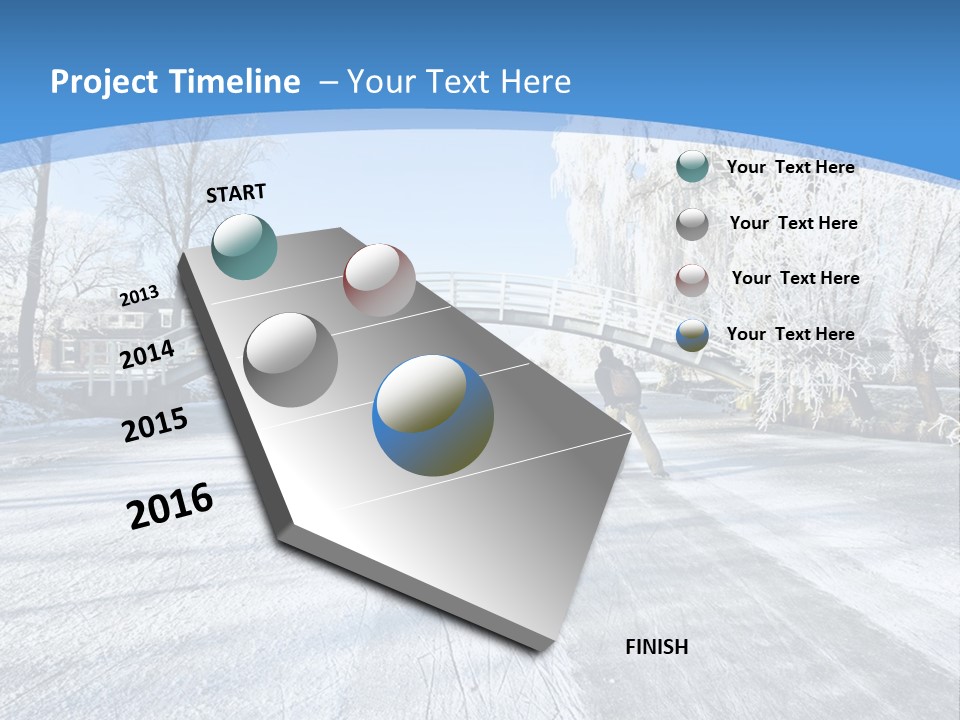 Sport Skater View PowerPoint Template